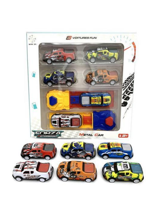 AUTO PICK UP 6 PEZZI CON LANCIATORE