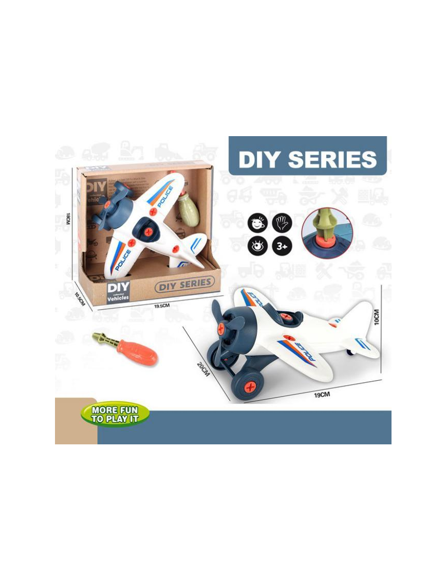 DIY PLANE TO ASSEMBLE