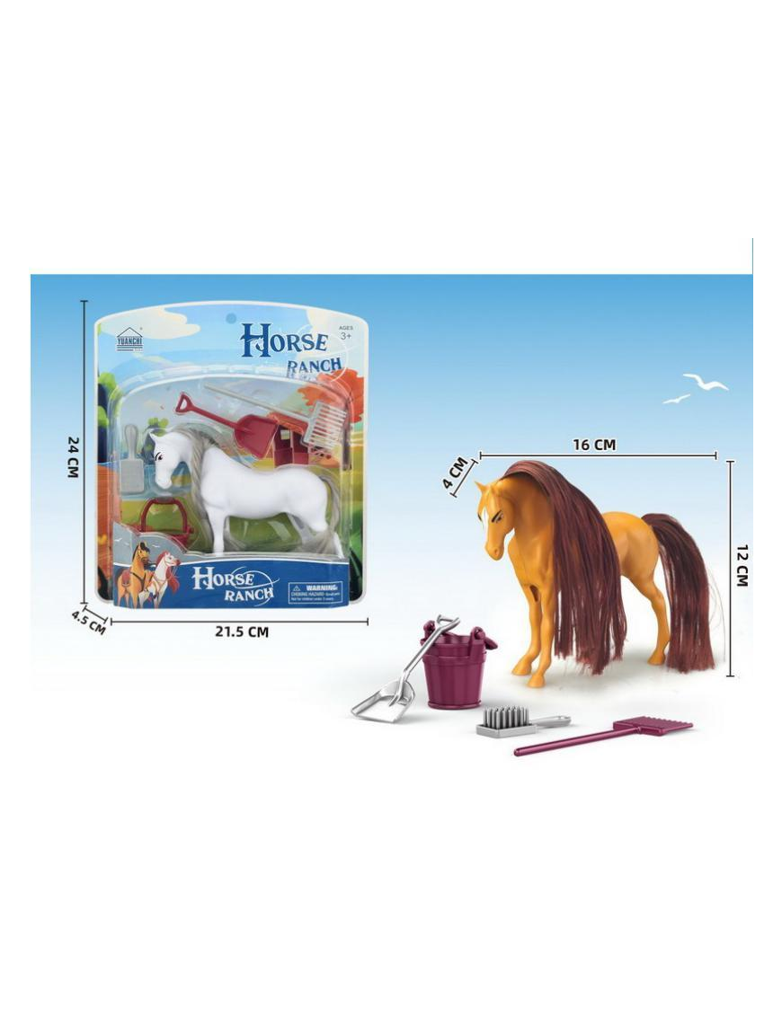 CAVALLO CON ACCESSORI RANCH