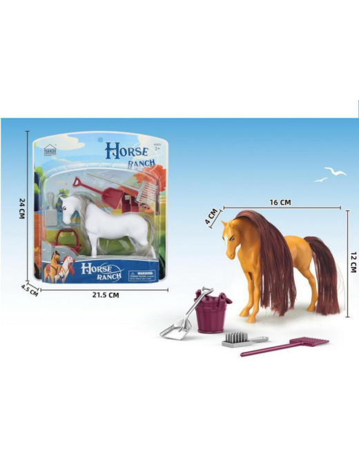 CAVALLO CON ACCESSORI RANCH