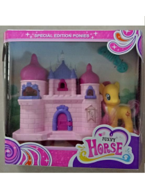 PONY CON CASTELLO FUNNY HORSE