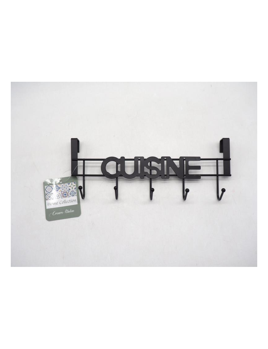 BARRA METALLO CON APPENDINI DA CUCINA 24cm