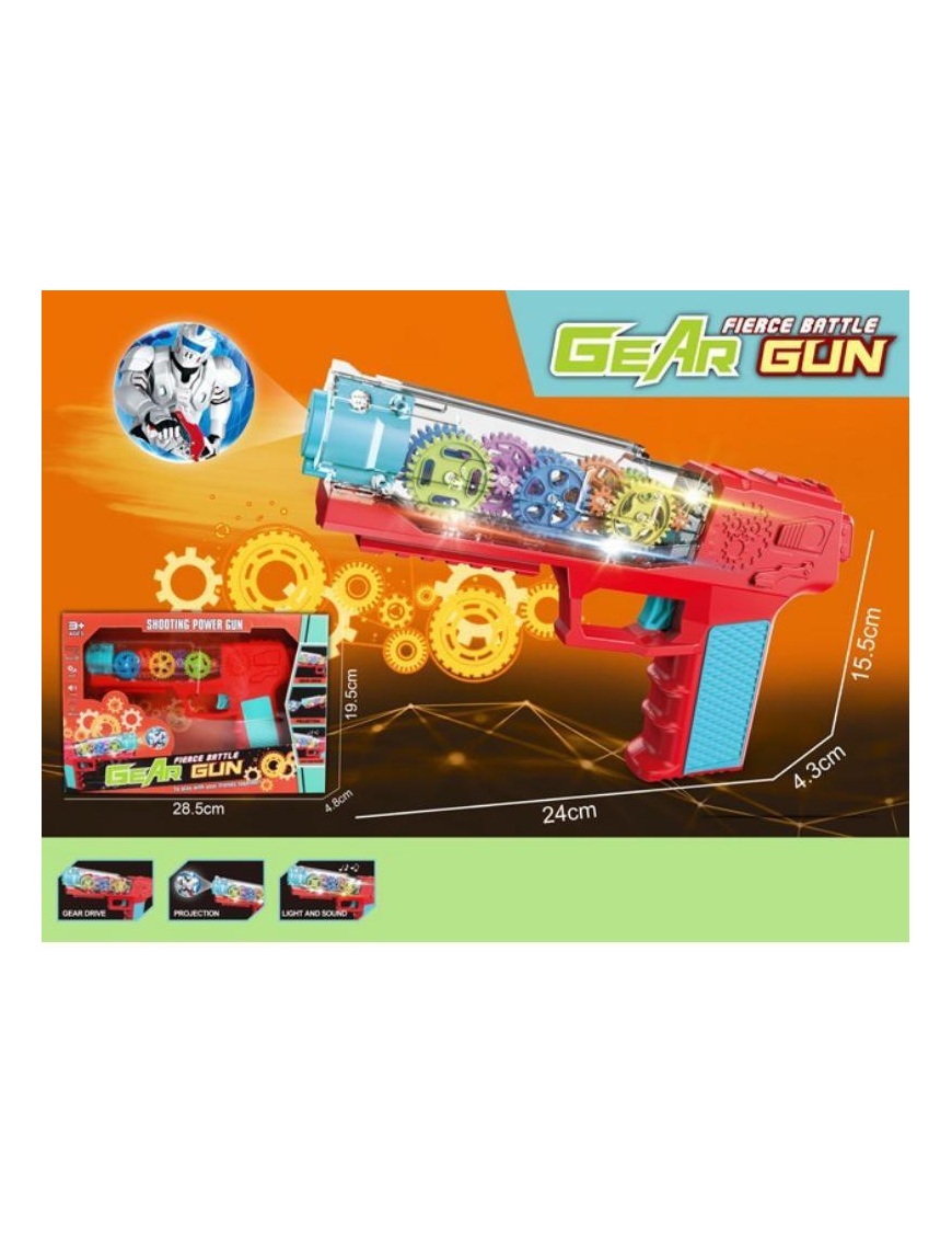 PISTOLA CON PROIETTORE