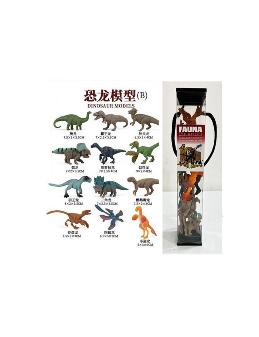 DINOSAUR ANIMALS 12 PIECES