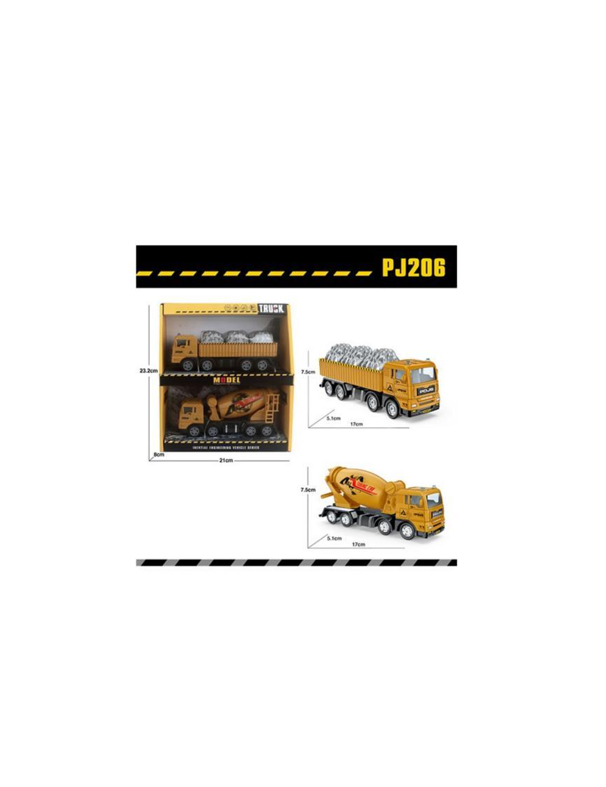 WORK VEHICLES 2 PIECES