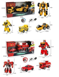 ROBOT TRASFORMABILI MECHA 2 PEZZI