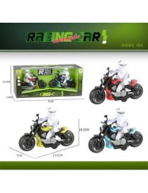 MOTORCYCLE WITH 2 PIECE CHARACTER
