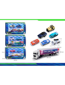 CAMION CON 2 VEICOLI CAR