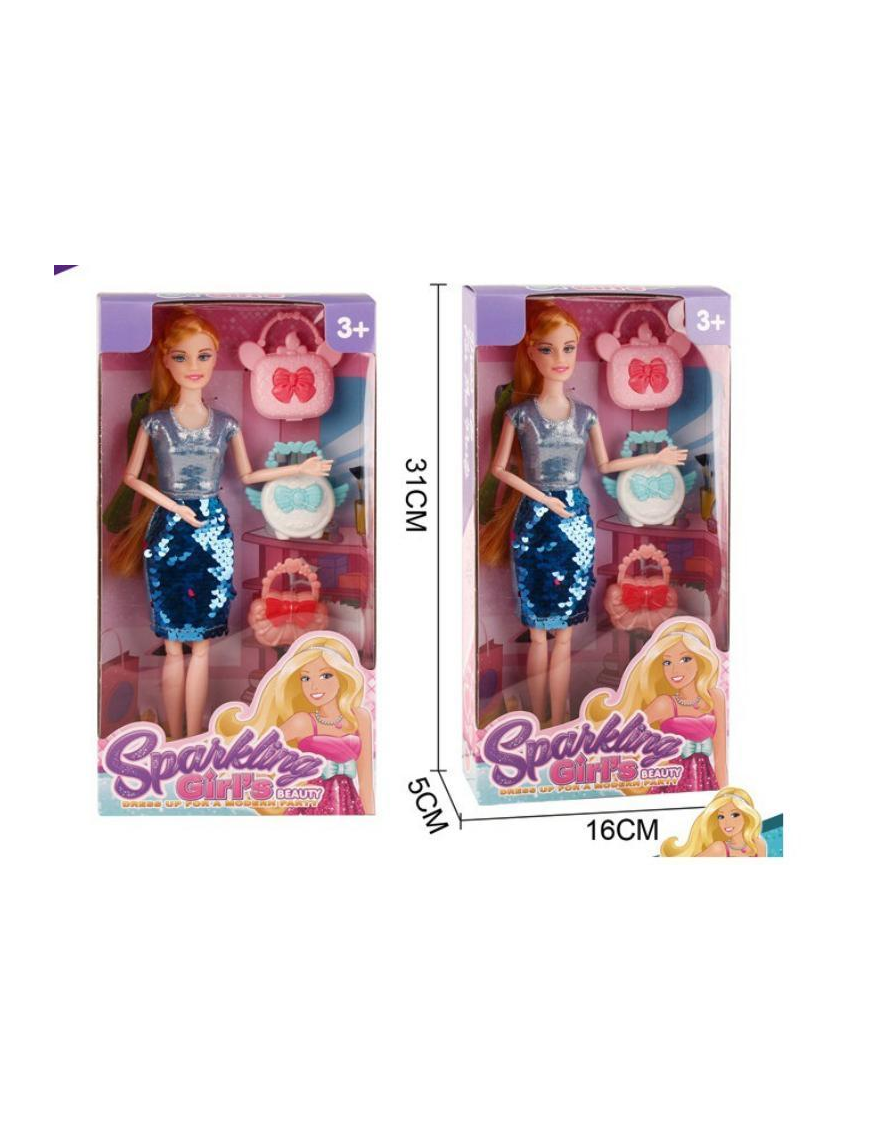 SPARKLING DOLL WITH ACCESSORIES