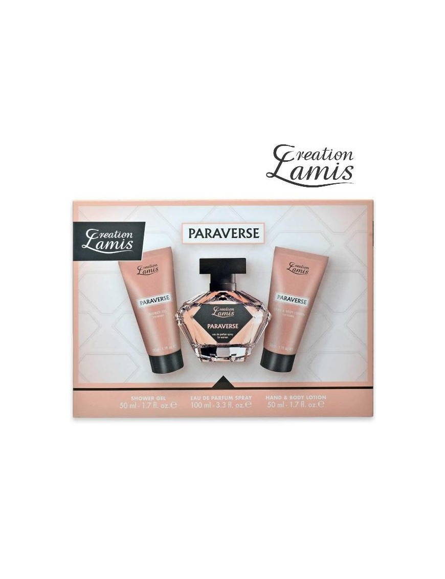 CONFEZIONE REGALO DONNA 3pezzi PARAVERSE