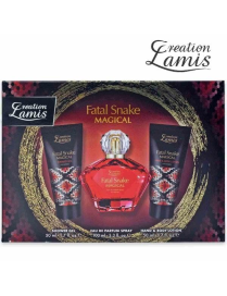 CONFEZIONE REGALO DONNA 3pezzi FATAL SNAKE MAGICAL