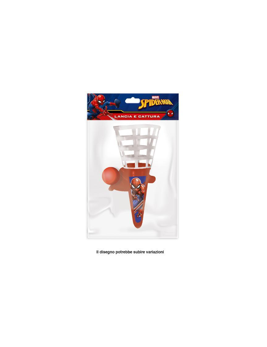 SPIDERMAN LANCIA e CATTURA PALLA