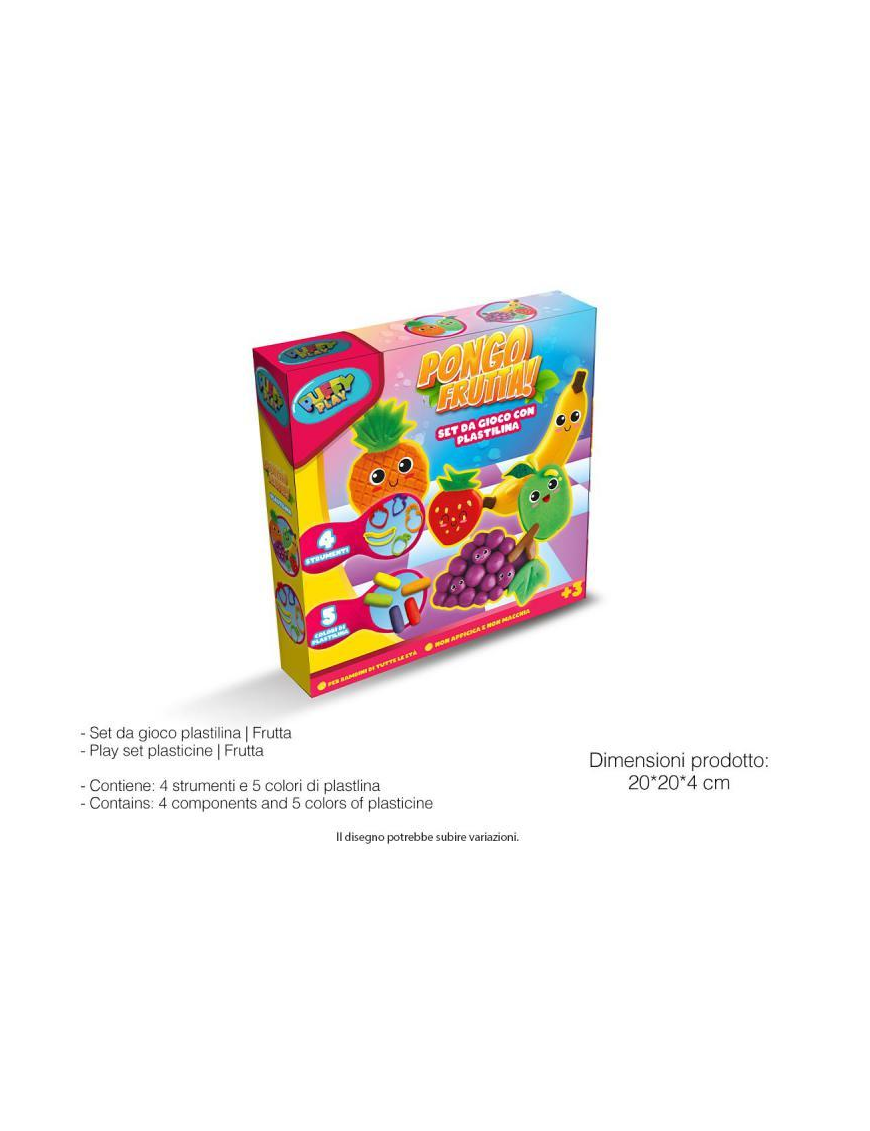 PLASTILINA IN SCATOLA FRUTTI