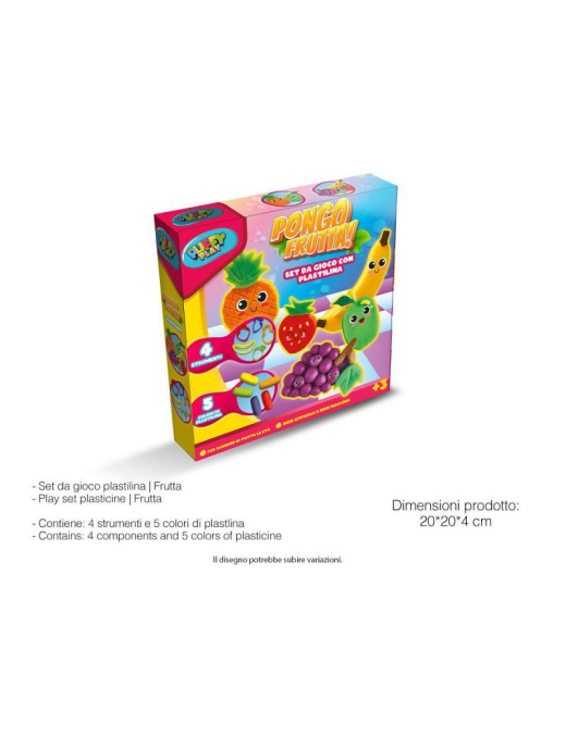 PLASTILINA IN SCATOLA FRUTTI