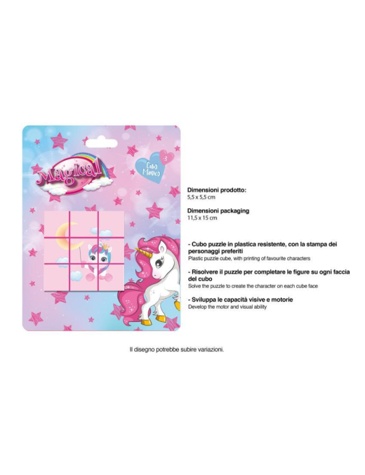 UNICORNO CUBO MAGICO
