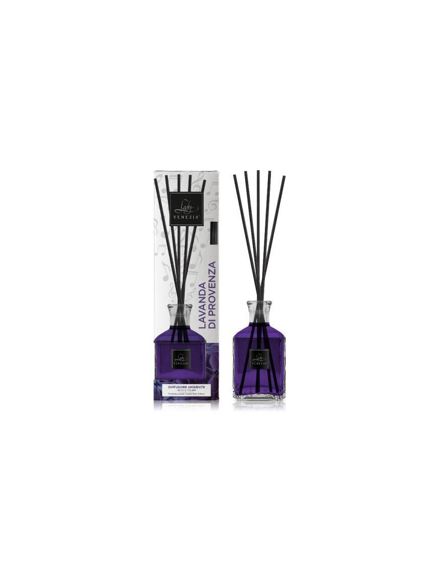 DIFFUSORE AMBIENTE CON BASTONCINO  250ml LAVANDA