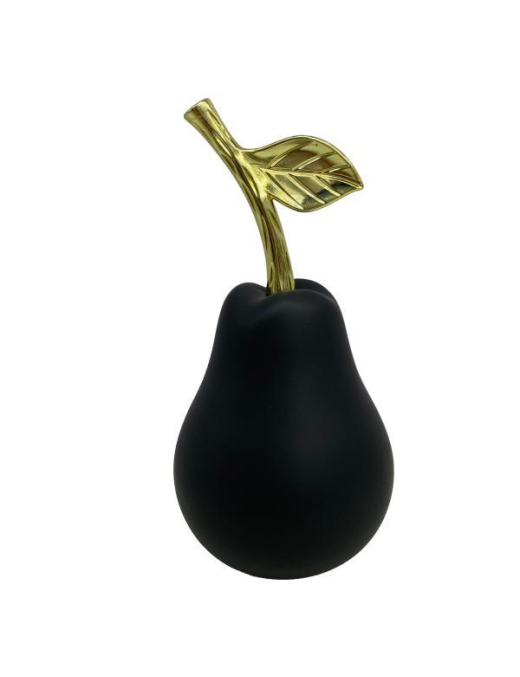 LINEA OPACO  NERO-ORO PERA 13x27cm