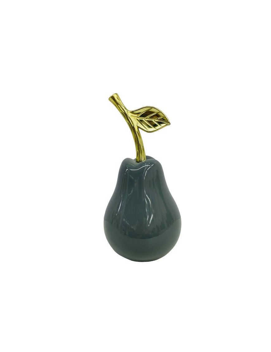 LINEA OPACO  GRIGIO-ORO PERA 13x27 cm