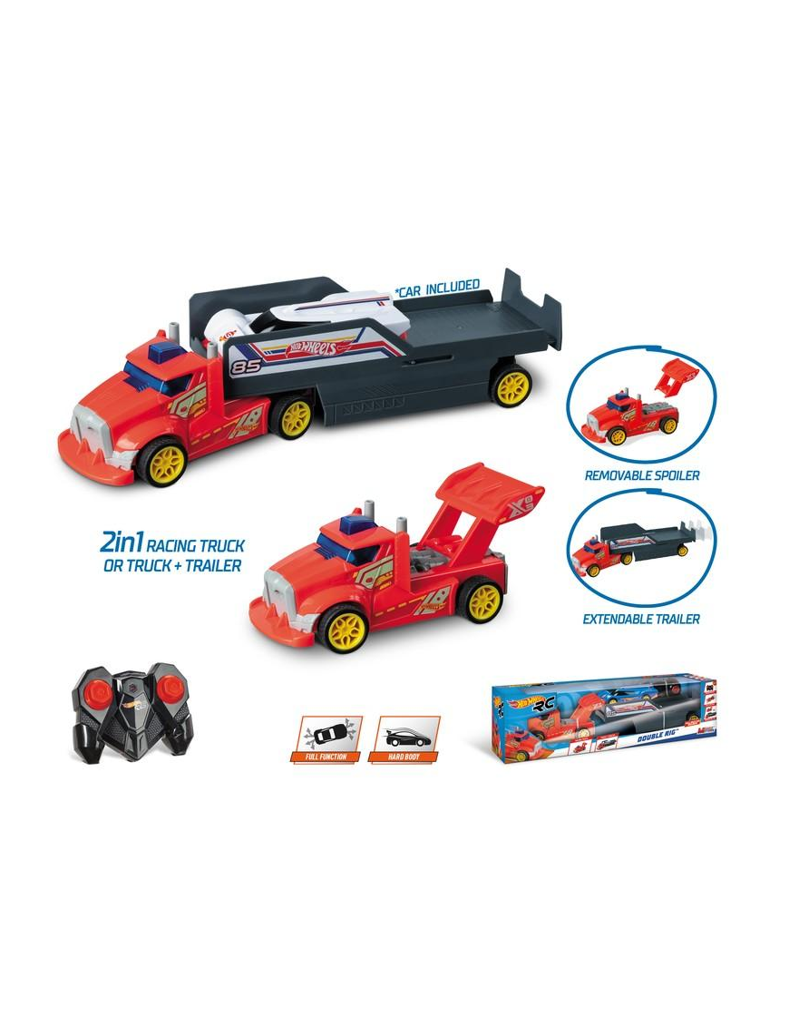 RADIO CONTROLLED HOT WHEELS DOUBLE RIG