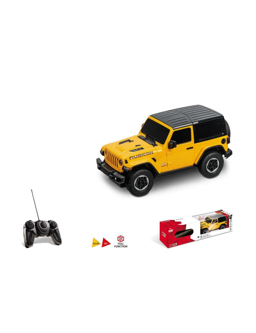 RADIO CONTROLLED JEEP WRANGLER IN 1:24 SCALE