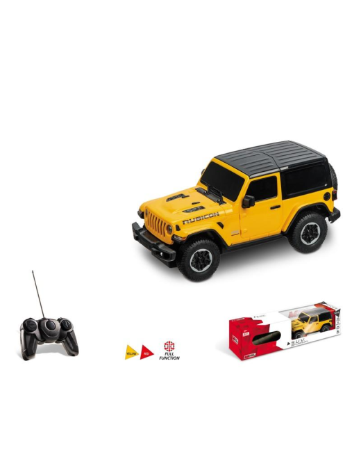 JEEP WRANGLER RADIOCOMANDATA IN SCALA 1:24