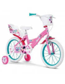BICI BIMBA DI MINNIE CON PNEUMATICI DA 14 POLLICI