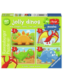 PUZZLE 2-3-4-5pcs DINOSAURS