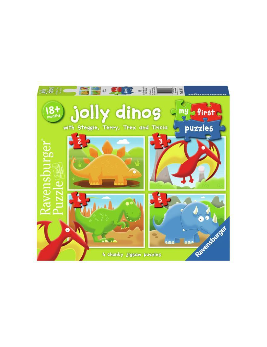 PUZZLE    2-3-4-5pz DINOSAURI