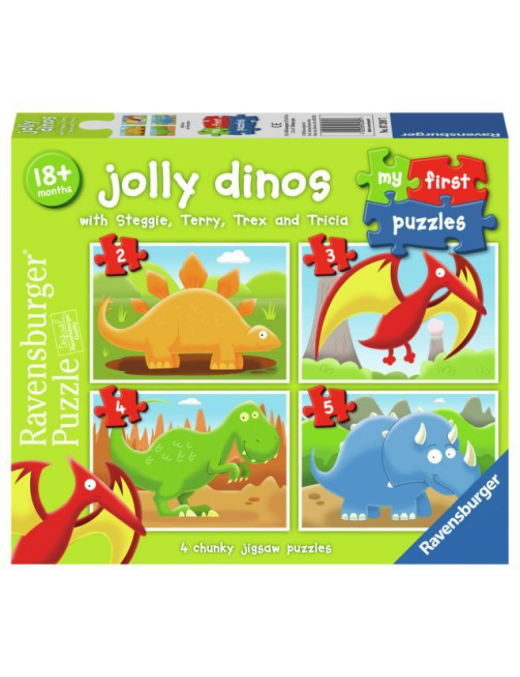PUZZLE 2-3-4-5pcs DINOSAURS