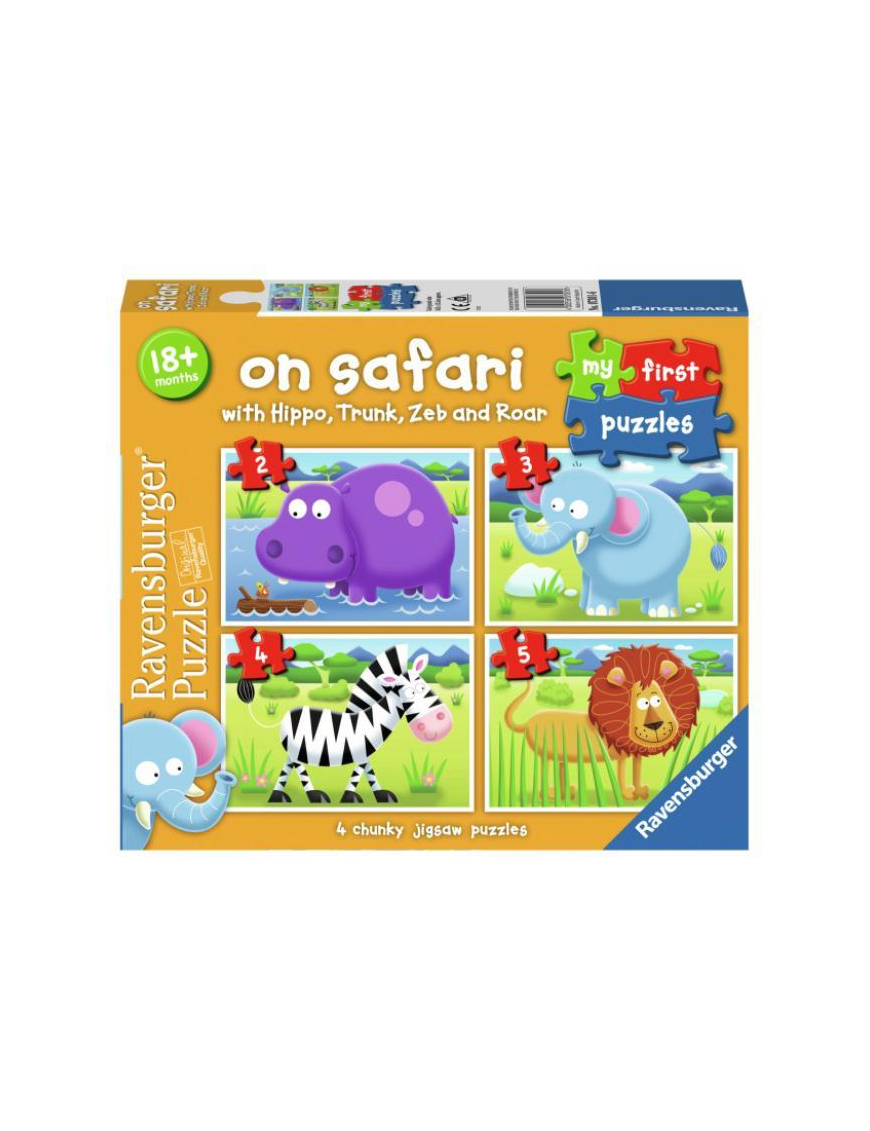 PUZZLE 2-3-4-5pcs SAFARI