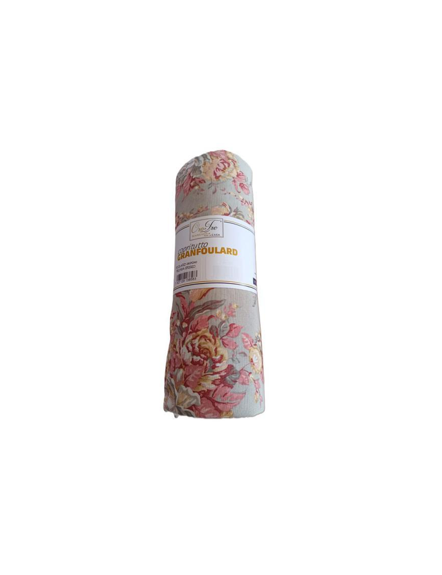FOULARD GRIGIO  280x240cm