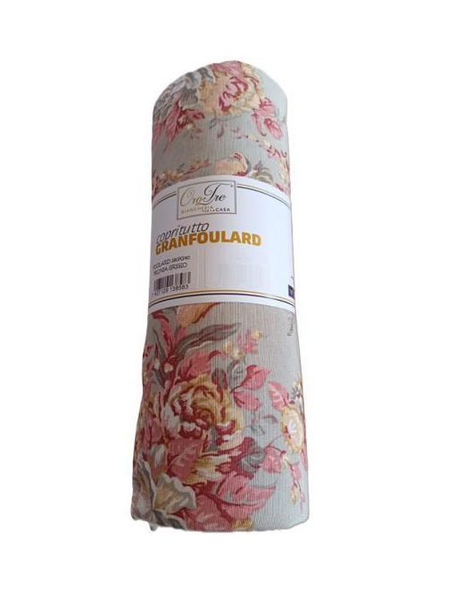FOULARD GRIGIO  280x240cm