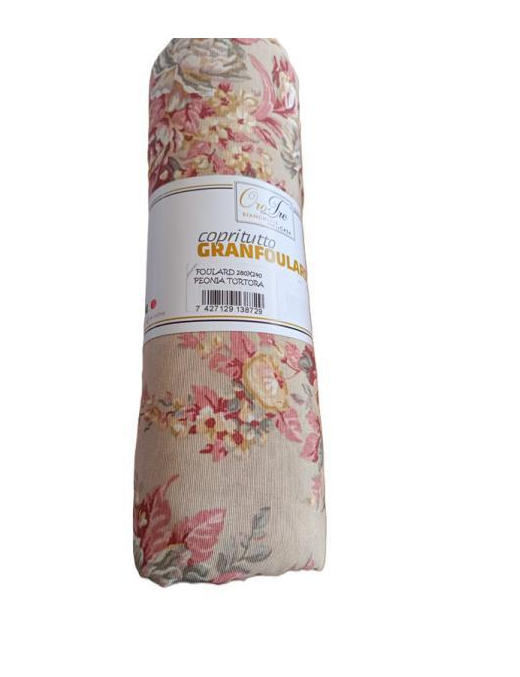 TAUPE SCARF 280x240cm