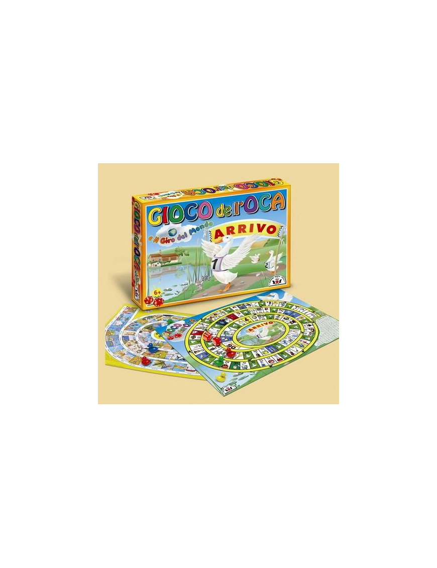 GIOCO DELL'OCA IN SCATOLA SUPER LUSSO