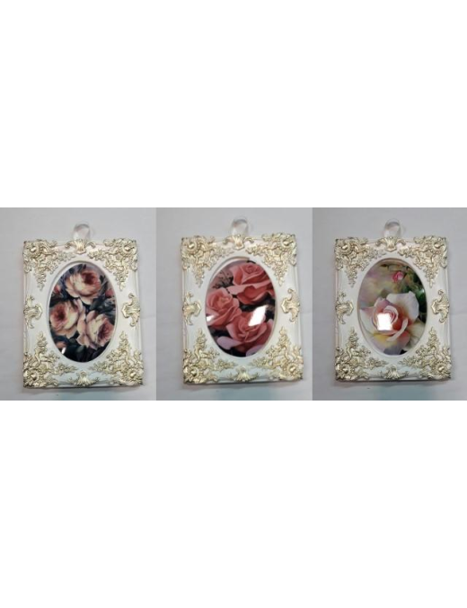 LARGE RECTANGULAR BAROQUE PAINTING OF FLOWERS