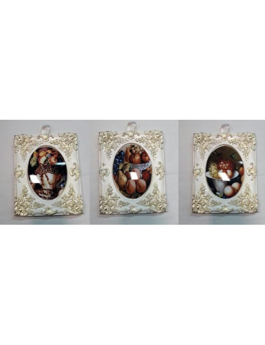 RECTANGULAR BAROQUE PICTURE OF LARGE FRUIT