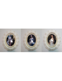 QUADRO ORNATO GRANDE DAMA