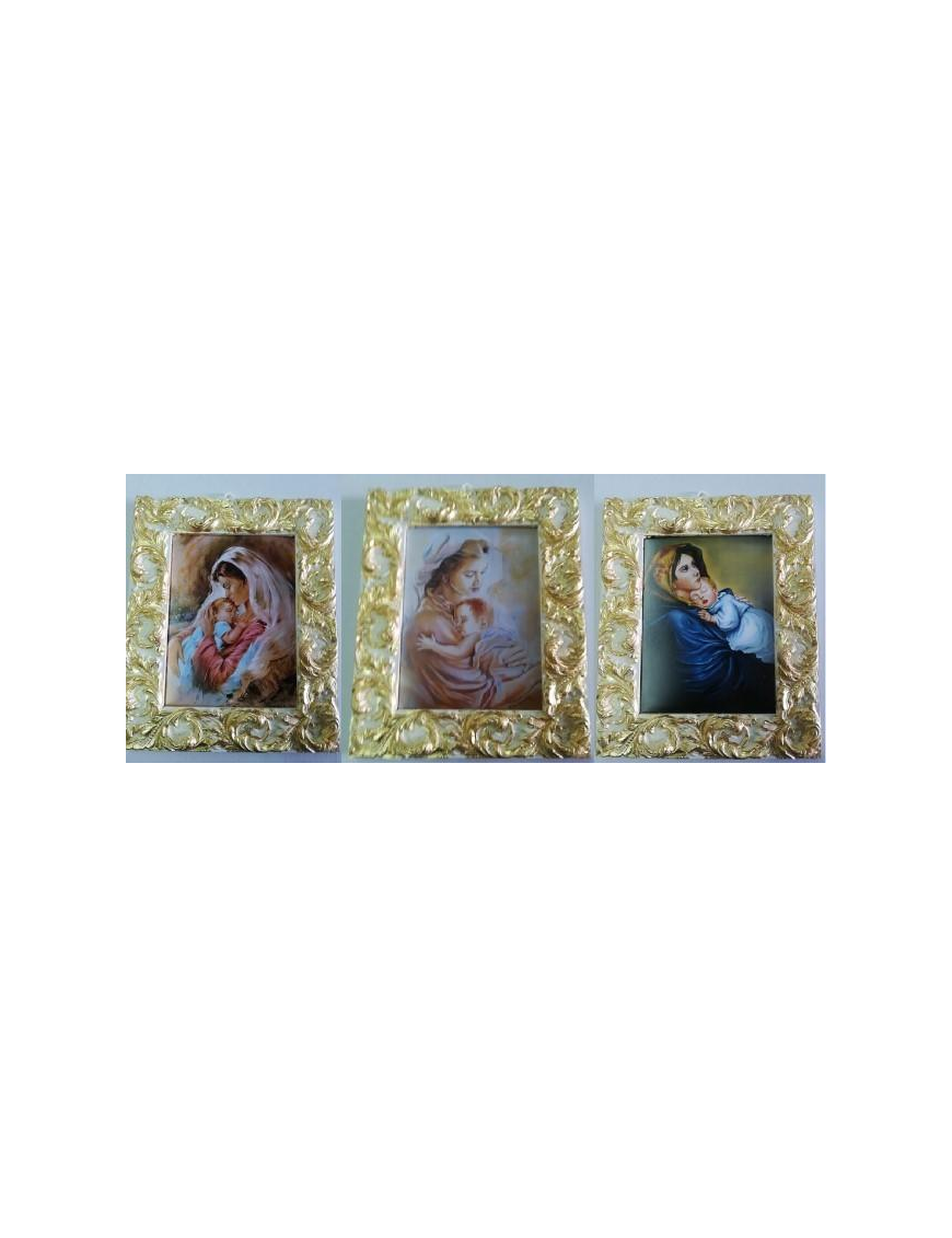 QUADRO ORO PICCOLO MATERNITA'