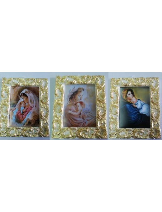 QUADRO ORO PICCOLO MATERNITA'