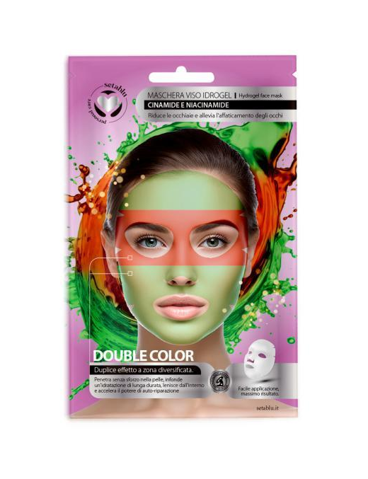 MASCHERA VISO  BICOLOR CERAMIDE