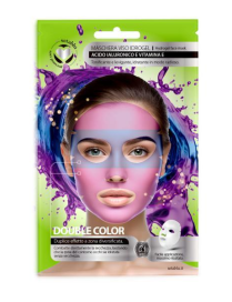 MASCHERA VISO  BICOLOR VITAMINA E