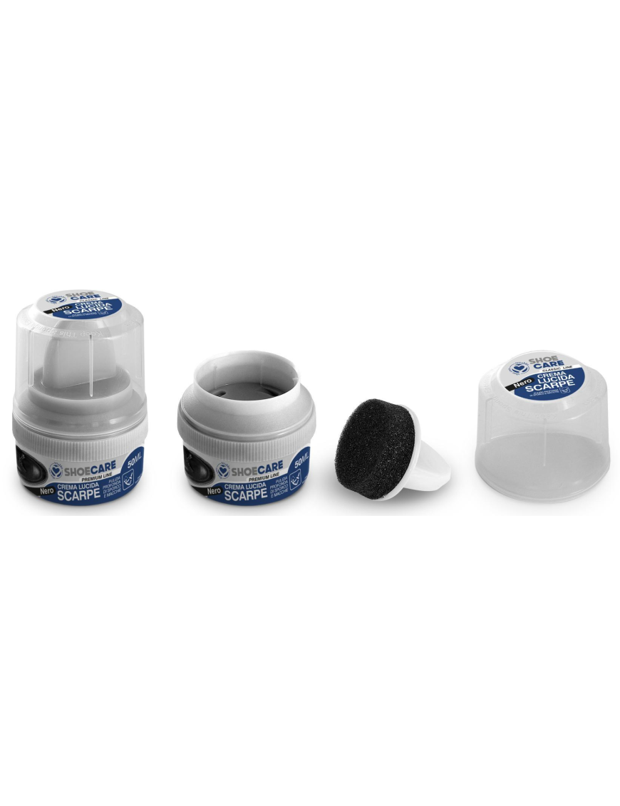 SHOE POLISH CREAM 50ml BLACK