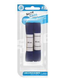 BLUE FLAT LACES 2 pieces 90cm