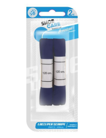 BLUE FLAT LACES 2 pieces 120cm