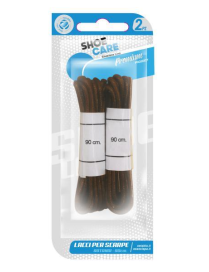 LACCI TONDI MARRONE 2pezzi  90cm