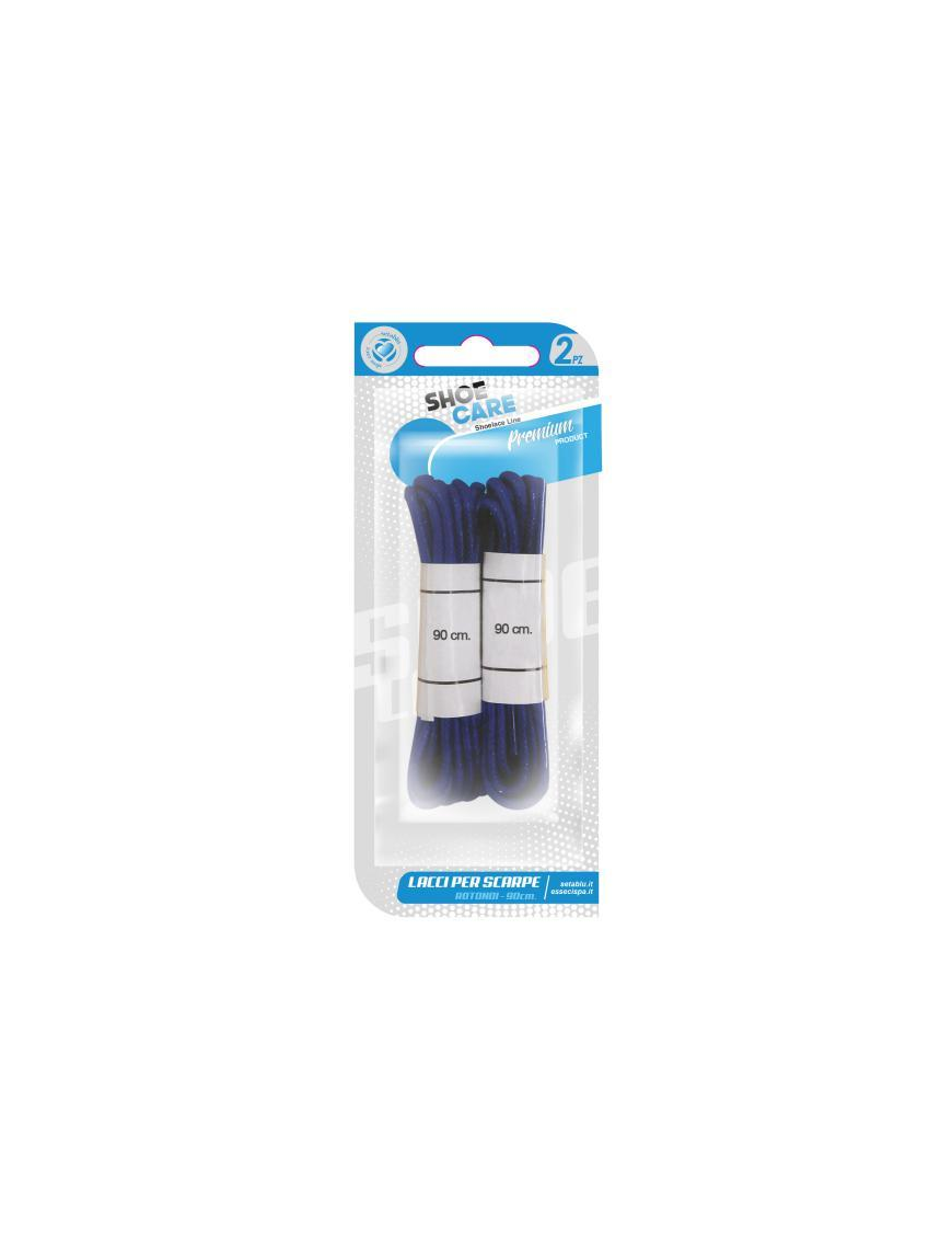 LACCI TONDI BLU 2pezzi  90cm