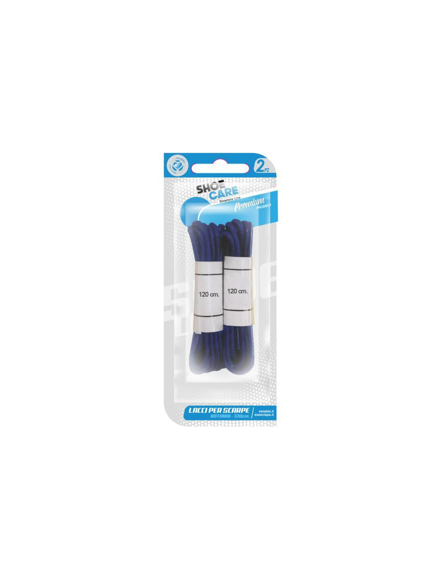 LACCI TONDI BLU 2pezzi 120cm