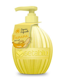 SAPONE LIQUIDO TONDO 500 ML AL PROFUMO DI BANANA
