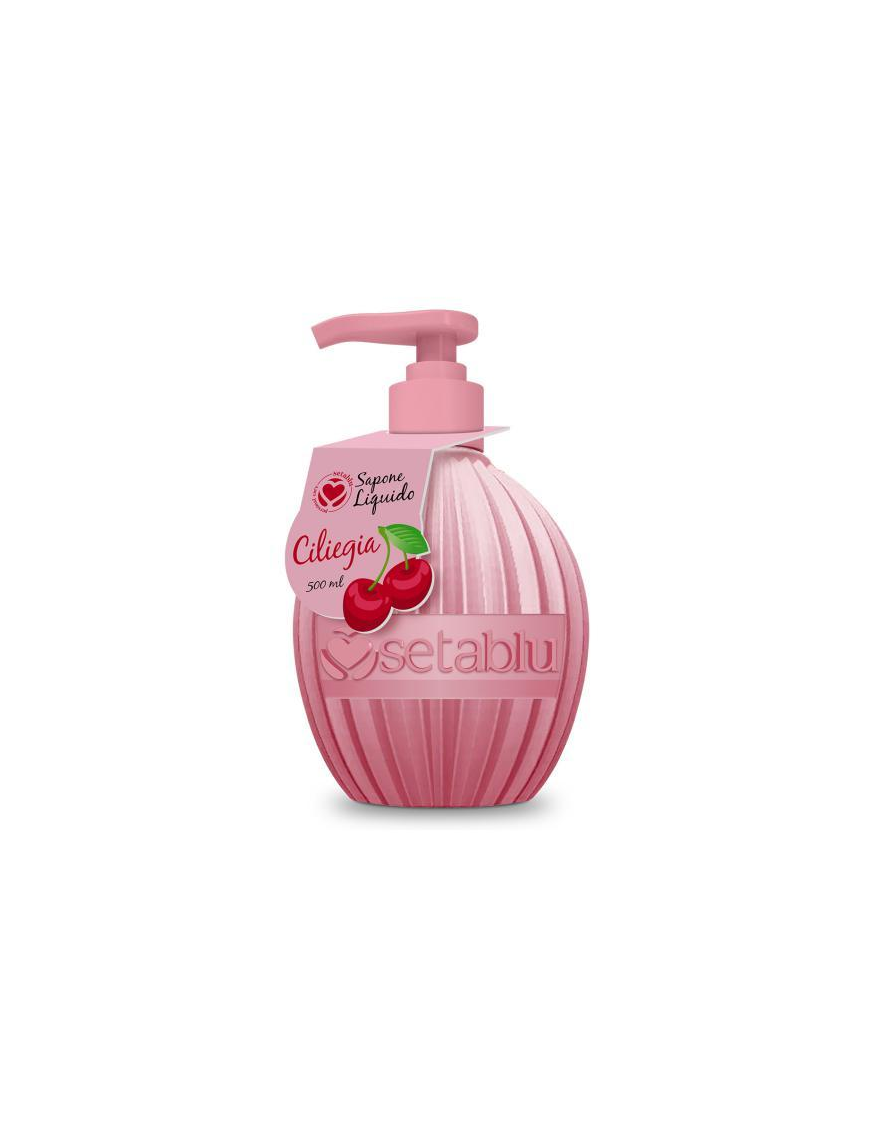 SAPONE LIQUIDO TONDO 500 ML AL PROFUMO DI CILIEGIA