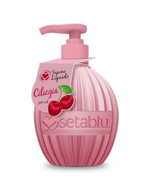 SAPONE LIQUIDO TONDO 500 ML AL PROFUMO DI CILIEGIA
